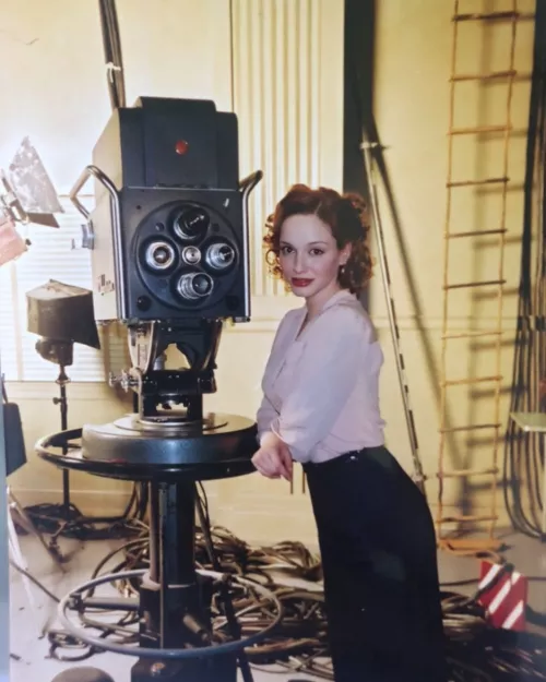 Christina Hendricks, around 2001