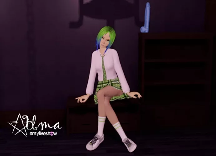 Hi, someone whispered to me that you were waiting for me, and here I am.)) https://chaturbate.com/emyliveshow