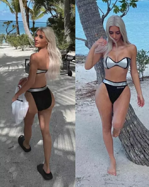 In love with her 🤍🖤