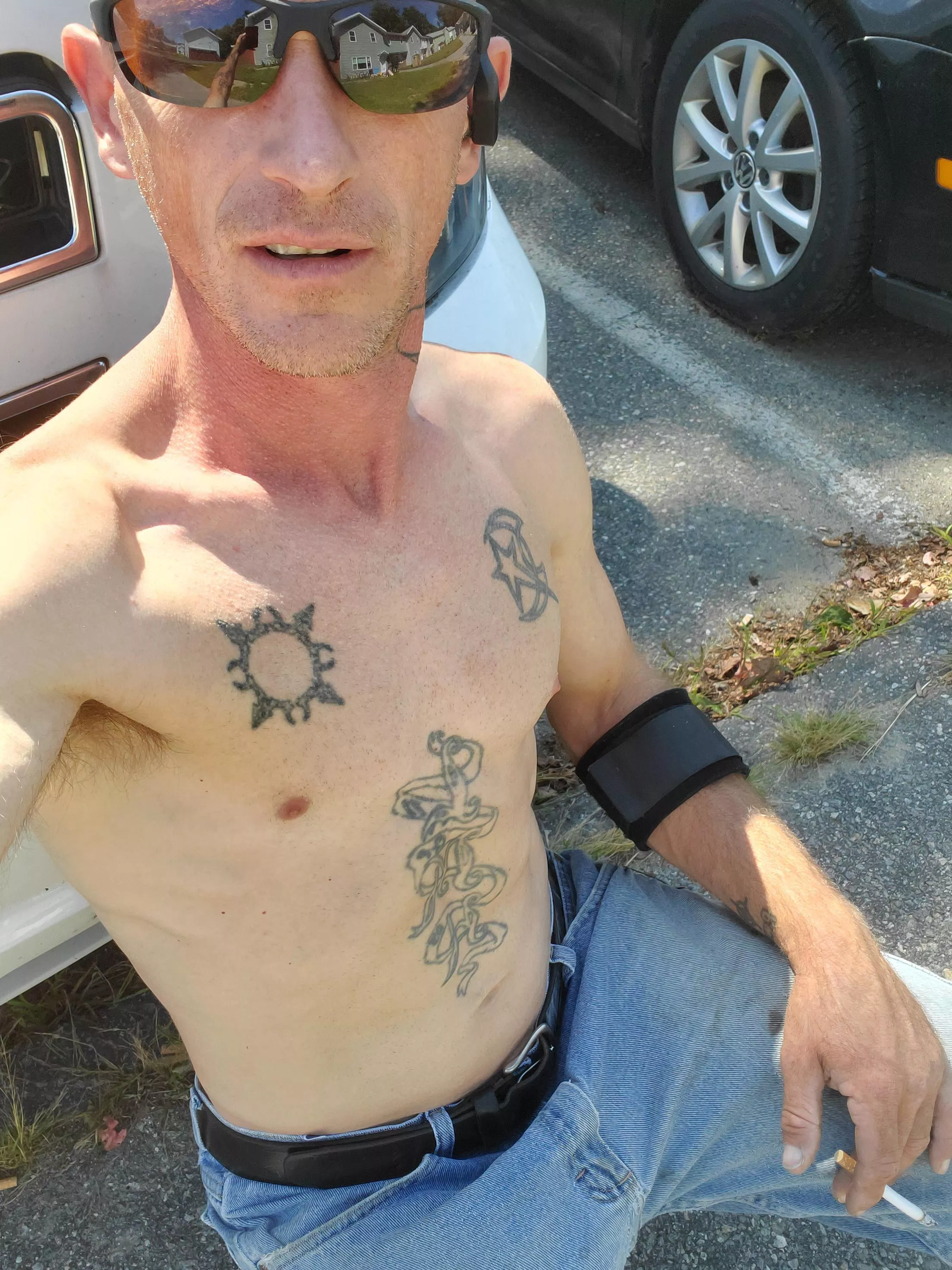 Just out enjoying this unexpected sunshine.