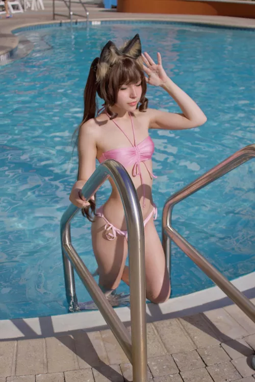 My Chocola from Nekopara bikini cos!! (@berryyparfait)