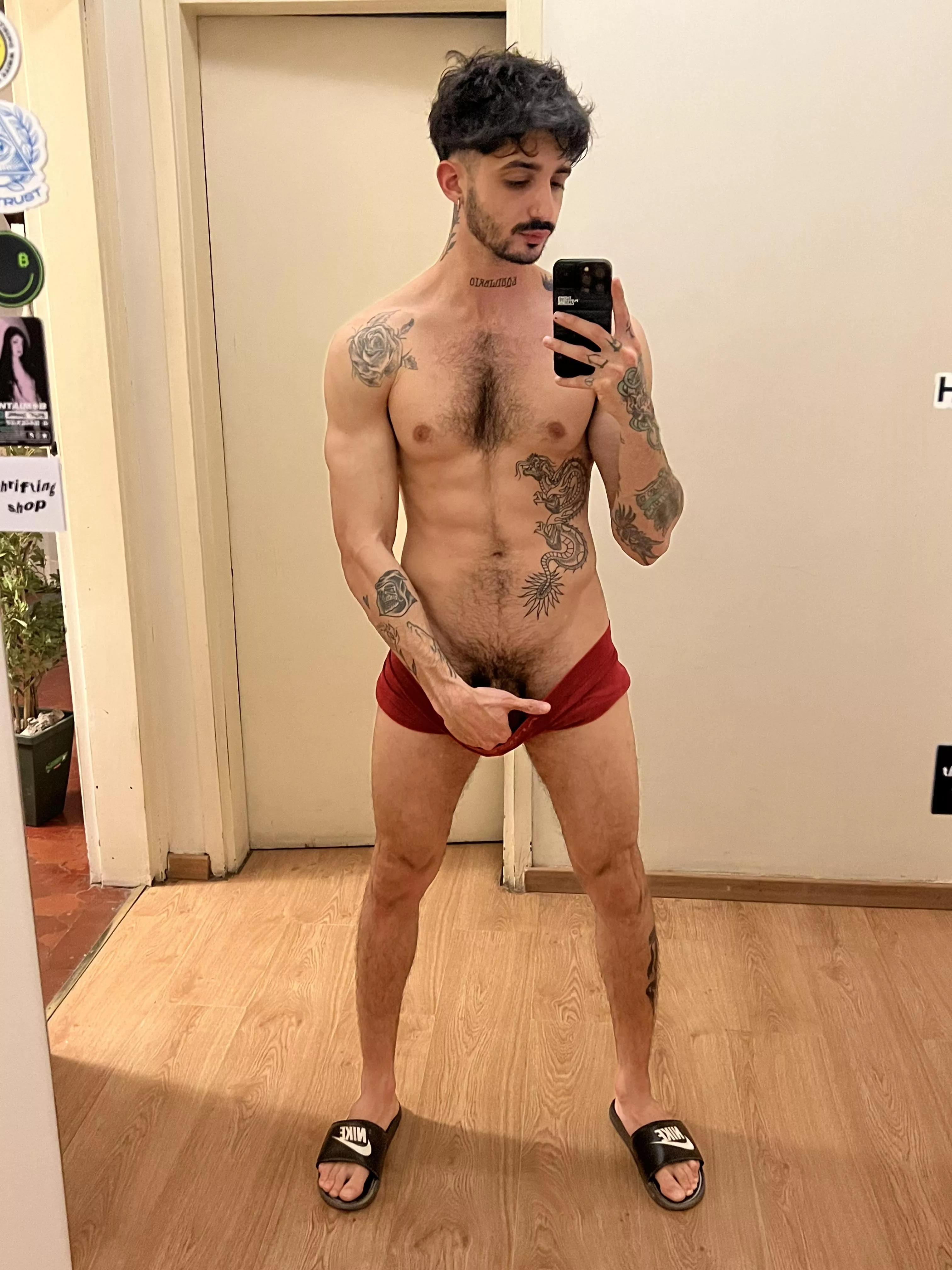 pulled out the red ones today😈