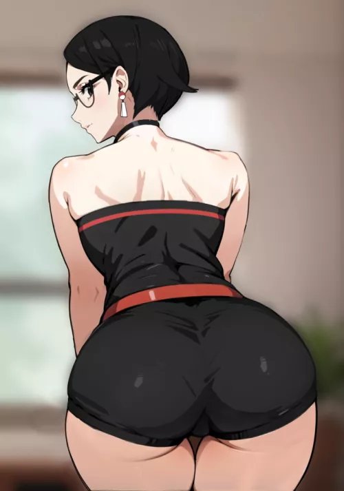 Sarada but with child bearing hips
