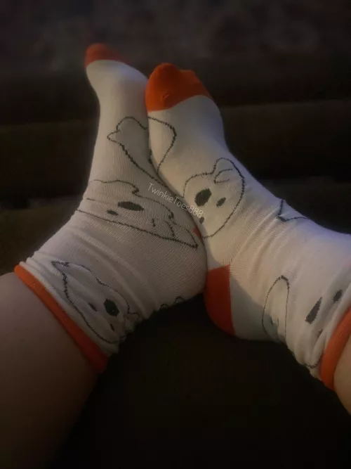 [Selling] what do you think of my new Halloween socks?
