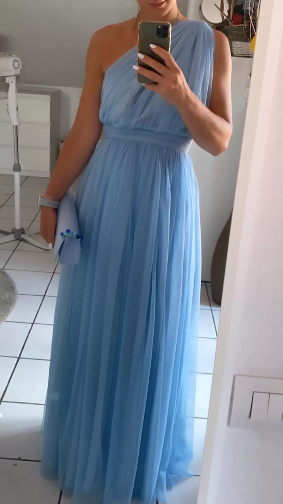 the bridesmaid is ready!