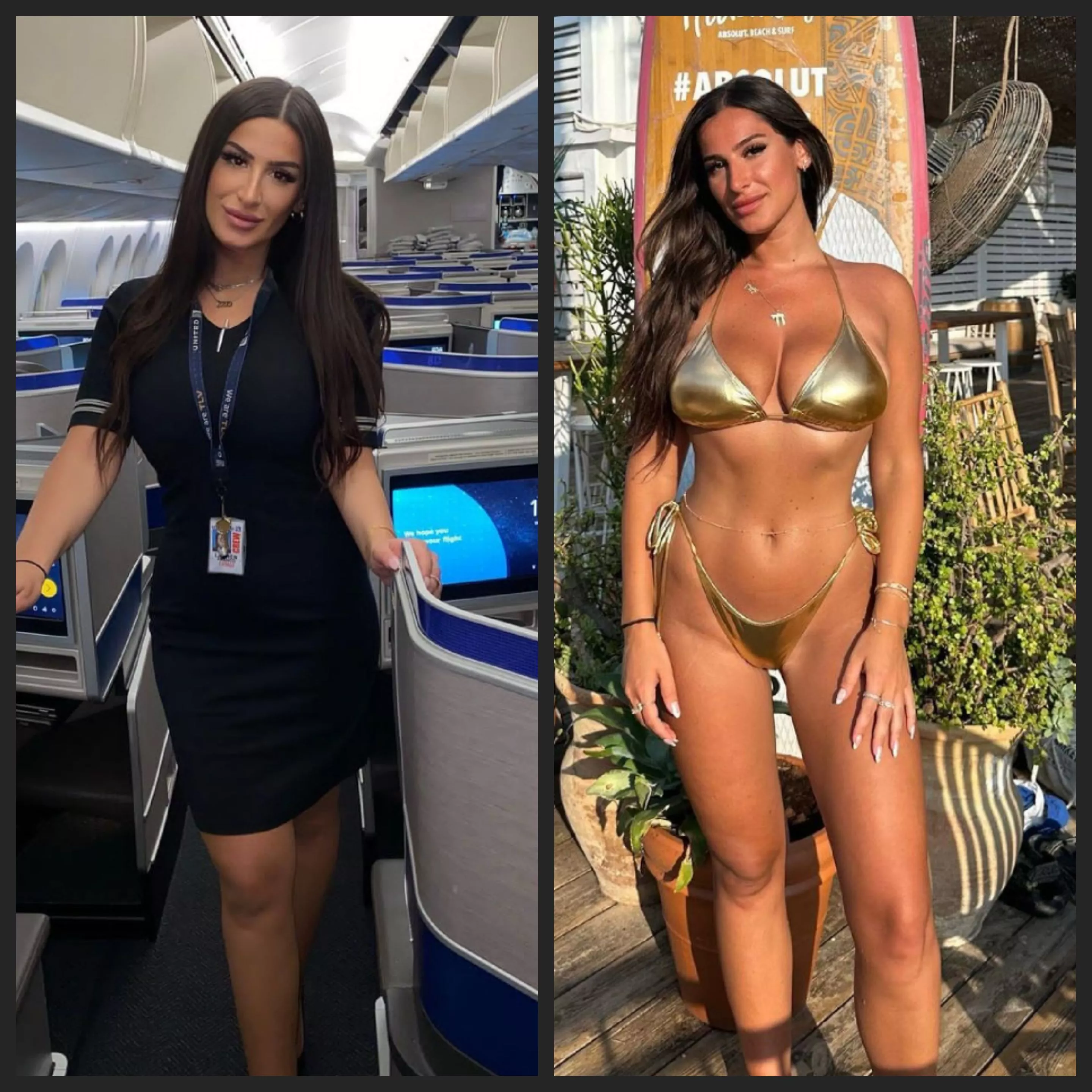 Uniform or bikini