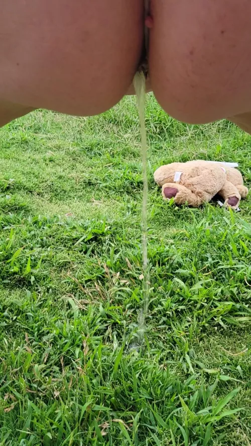 When the bean is sitting on your bladder