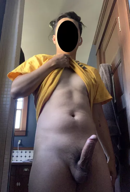 Worship my big asian cock