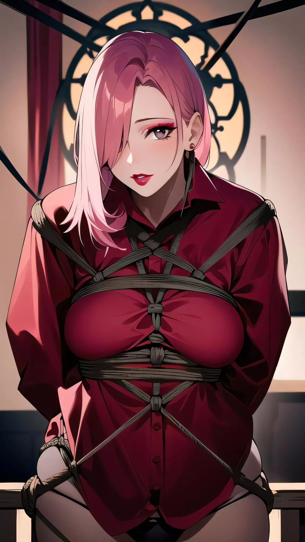 you really know your way around a rope babe (made from a professional photo of me)