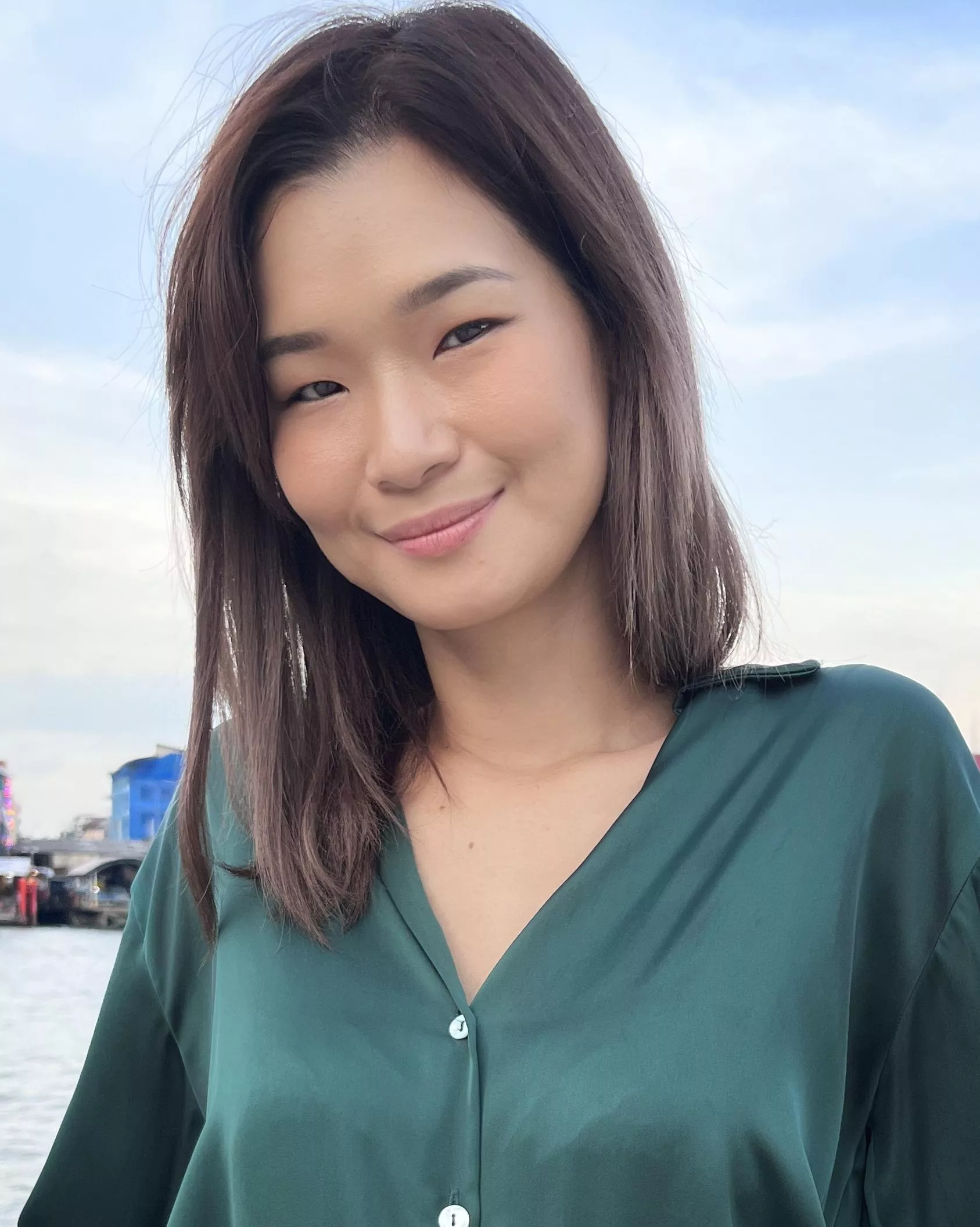 a day off near the riverside