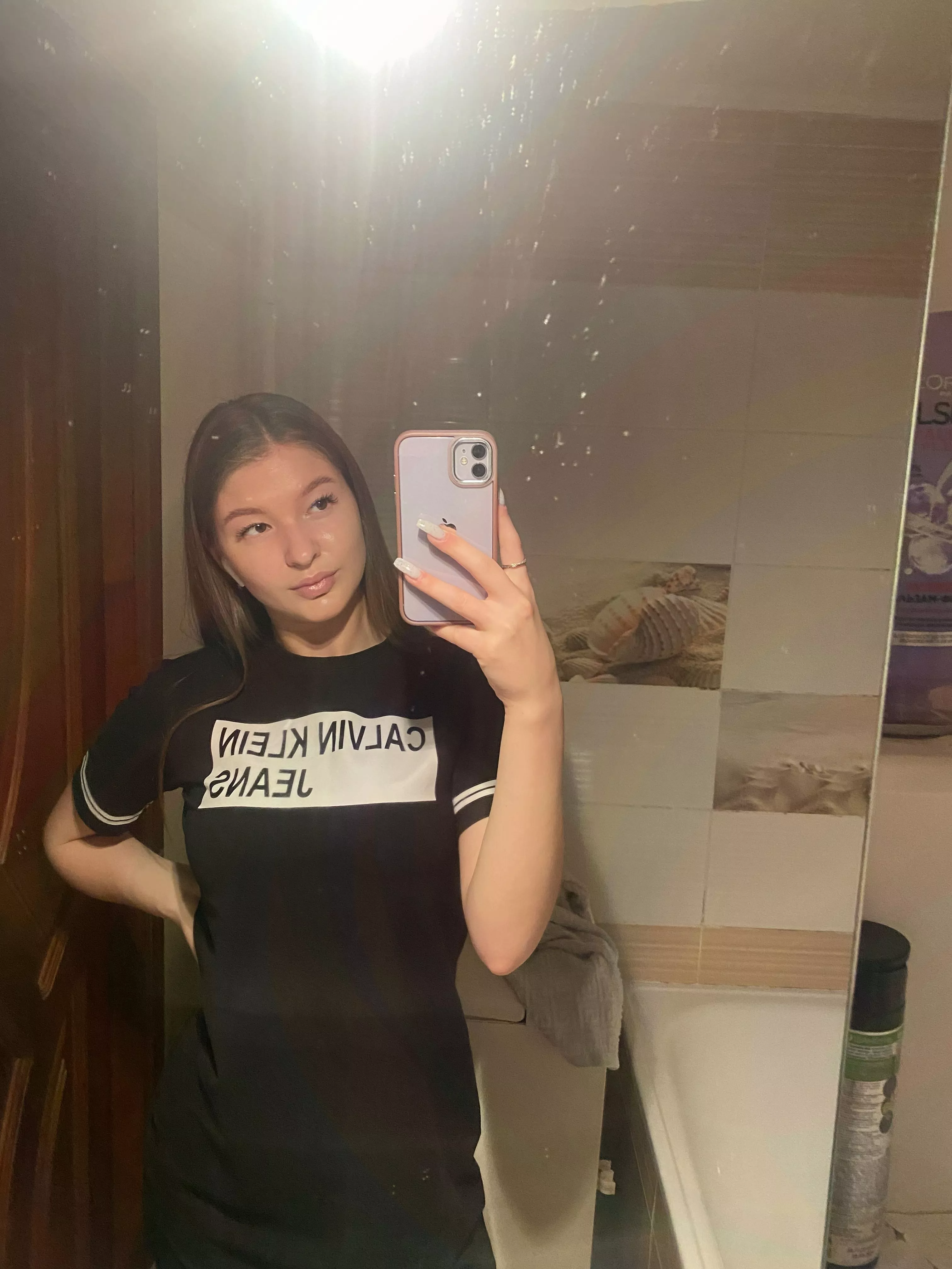 A good day is when you can be naked and feel comfortable