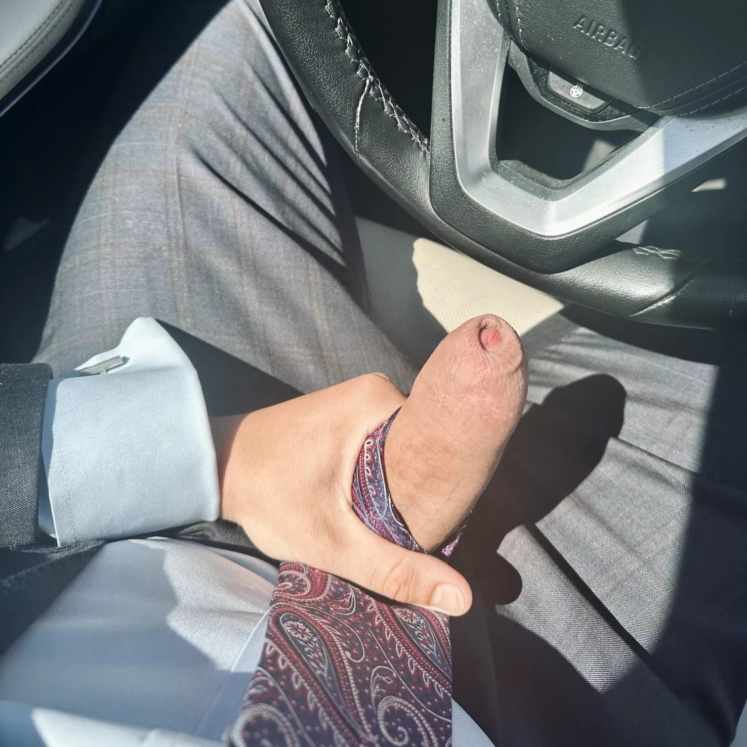 Between work meetings…