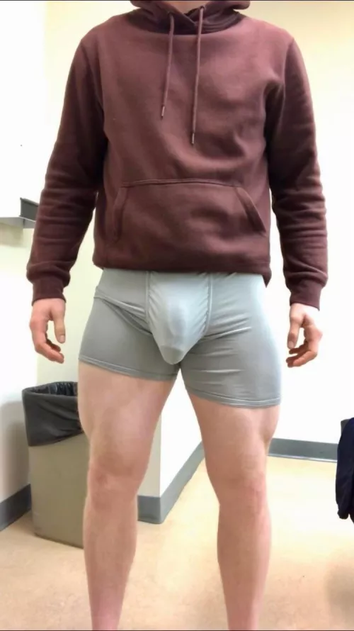 Do you think the nurses notice my bulge?
