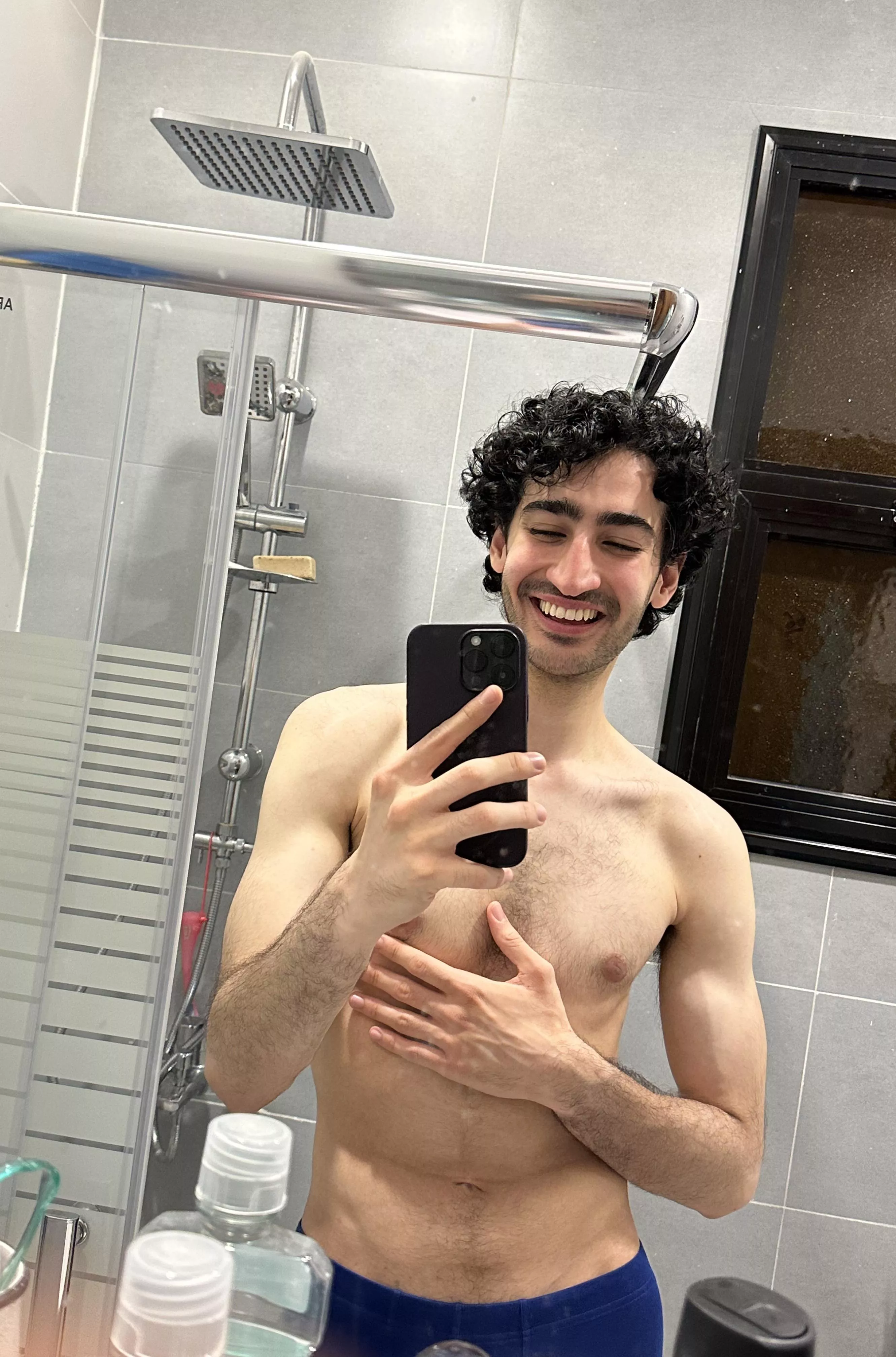 Don’t mind the chest hair…