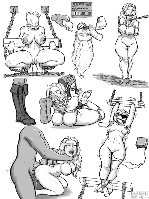 Every Party Has That One Who Goes On Solo Adventures (female dwarf in a sex dungeon)(Coherent Homunculus)