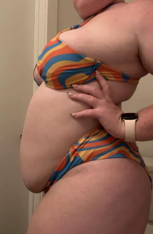 Had to go for a midnight swim so I can eat more