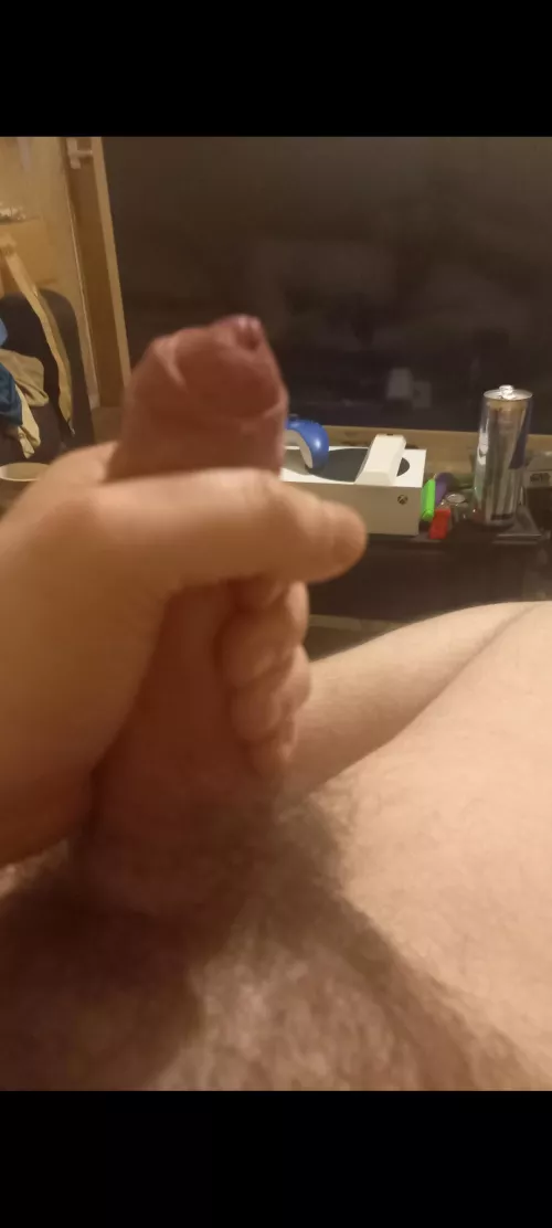 Hand full of cock