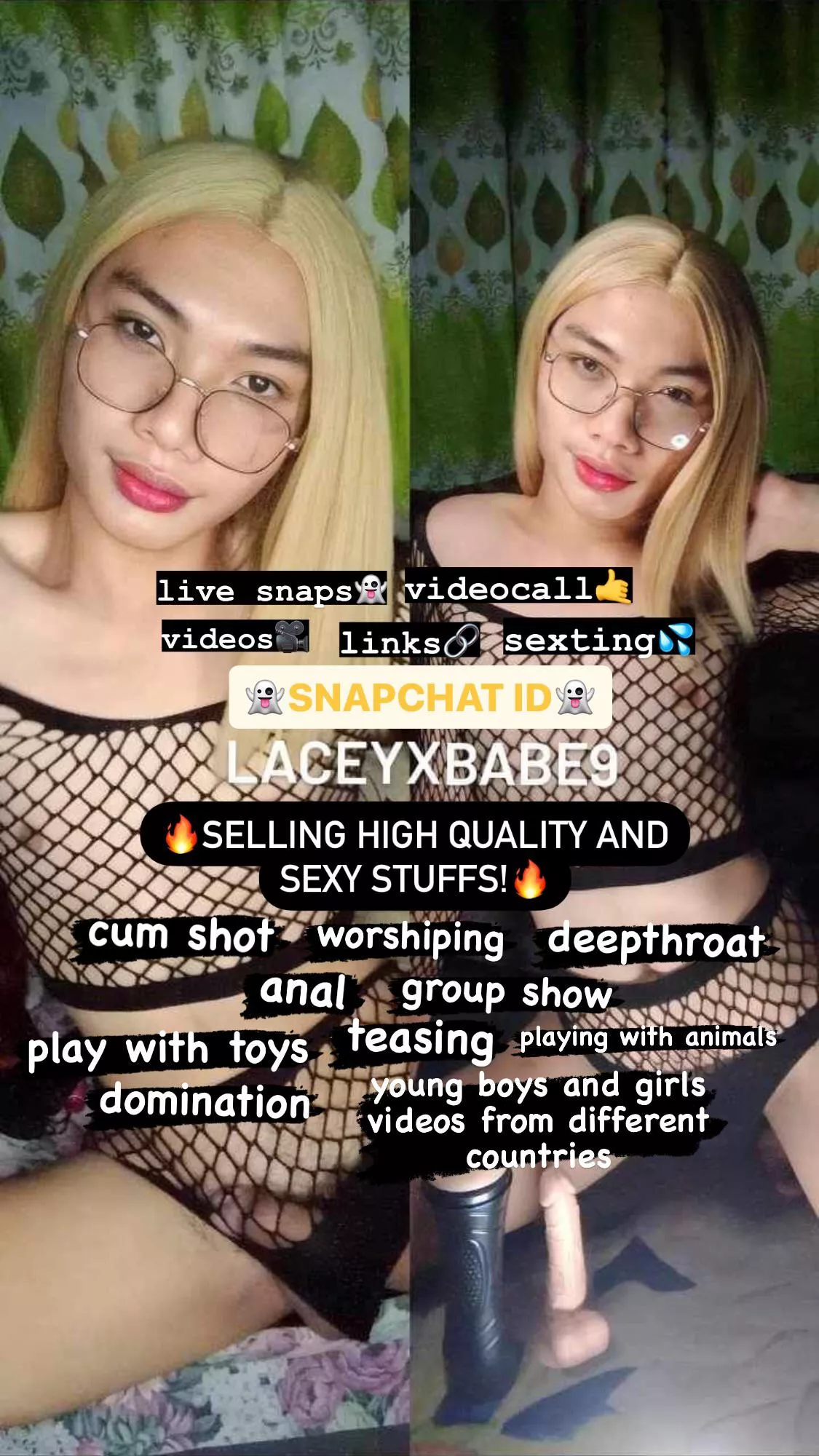 hi, make sure to eat everything before you leave, okay? 💦🙈