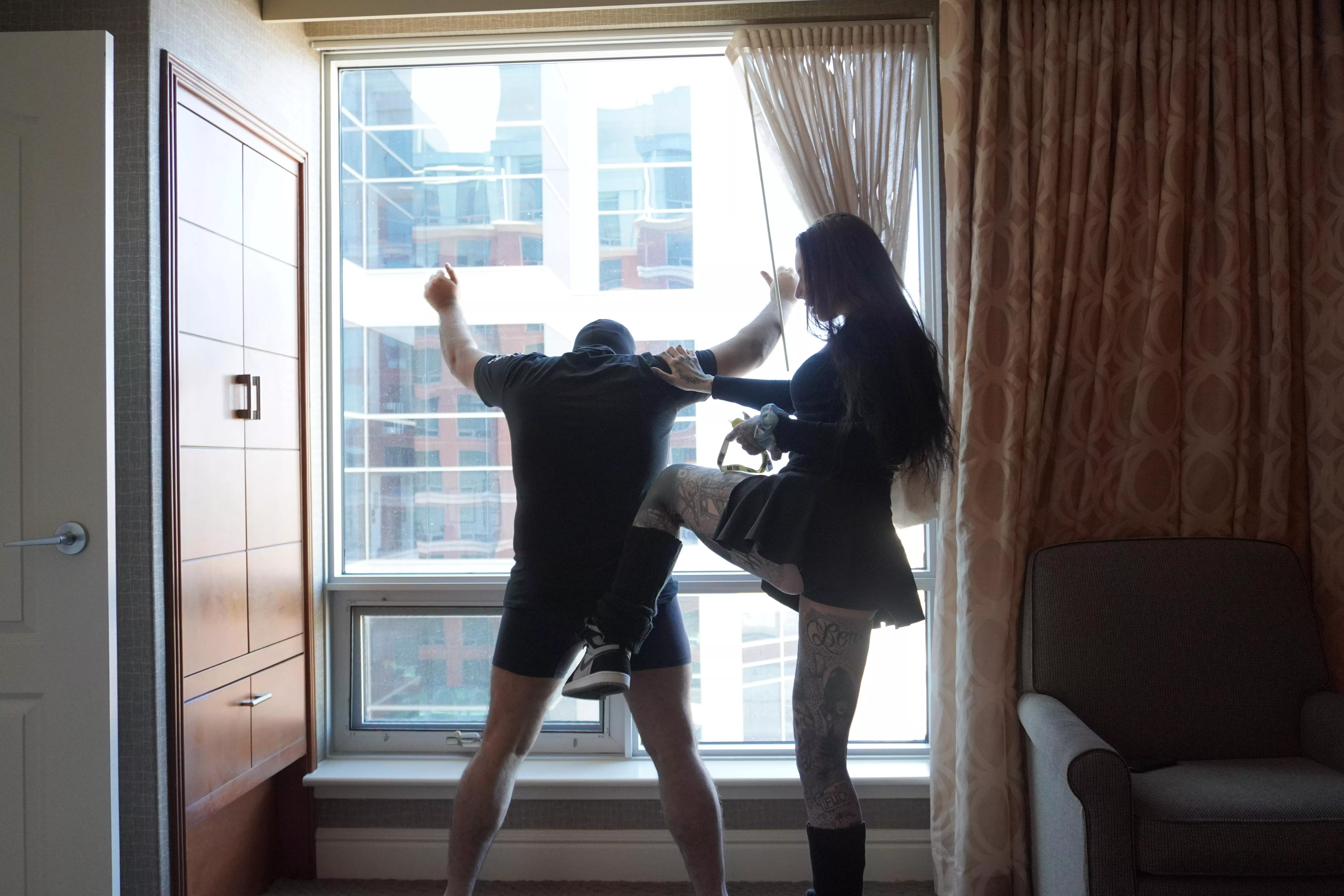 I love a man who knows his place in the world