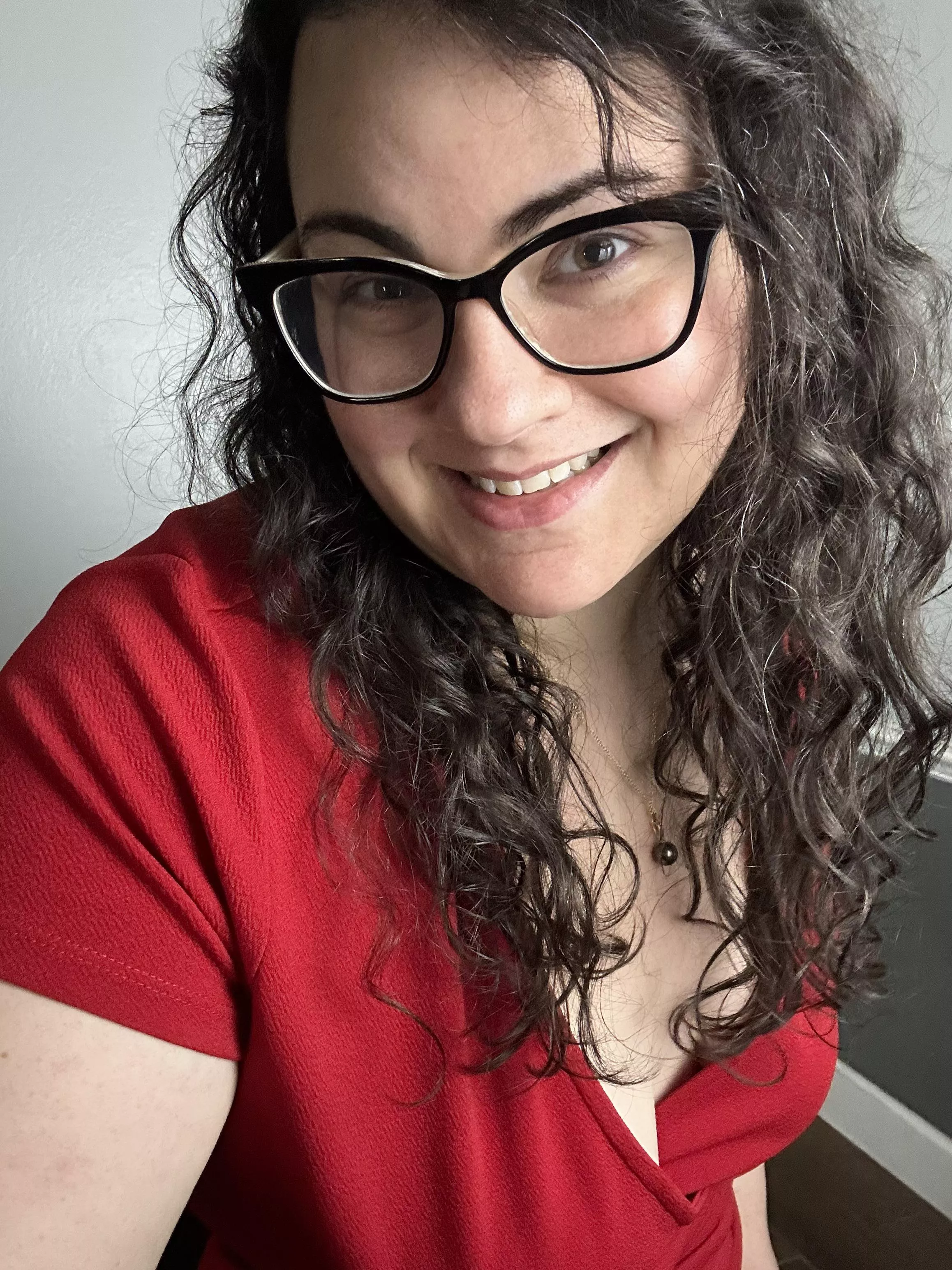 I’m loving this new red dress