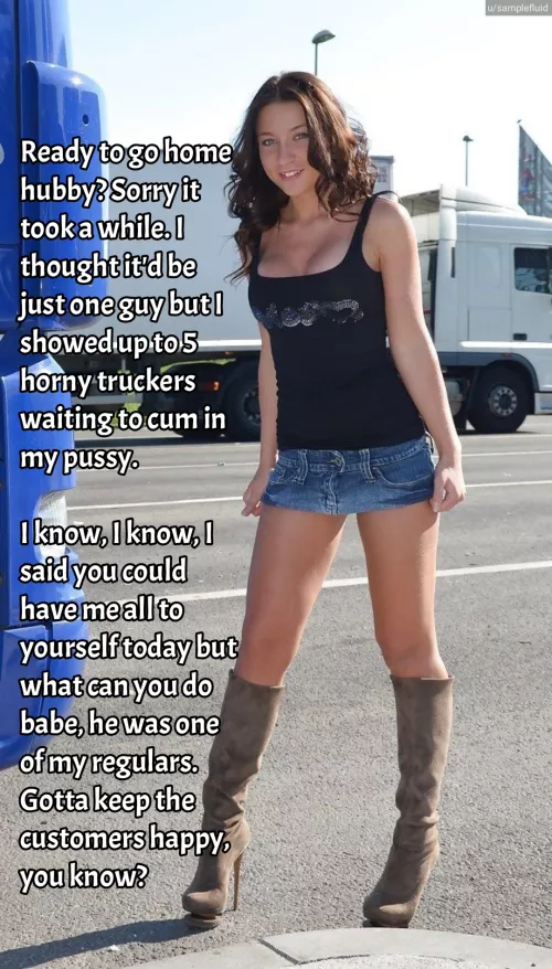 Imagine being married to a hooker😍