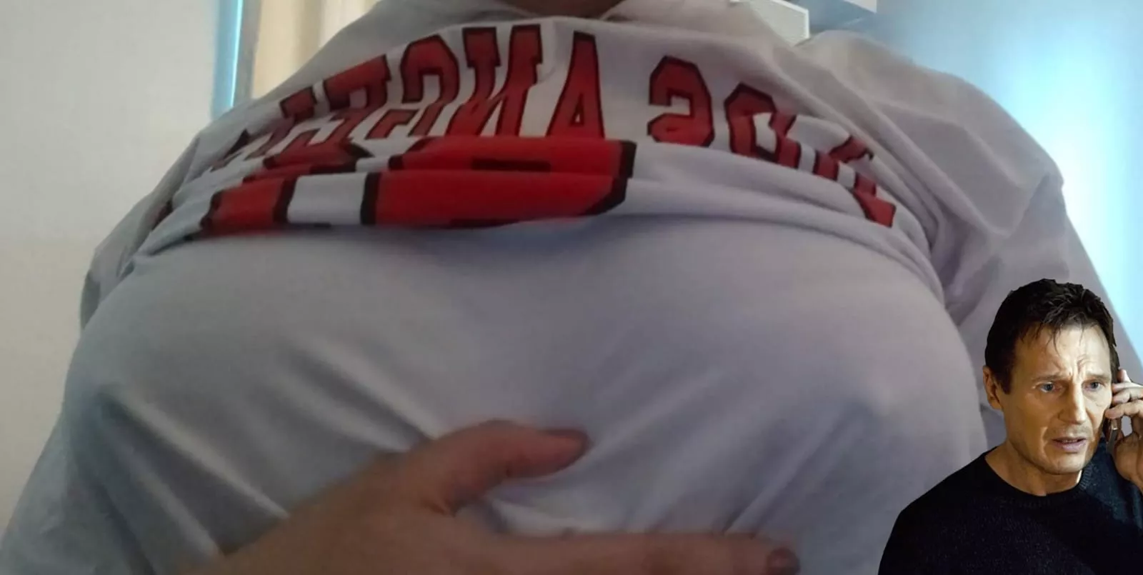 Liam almost got poked