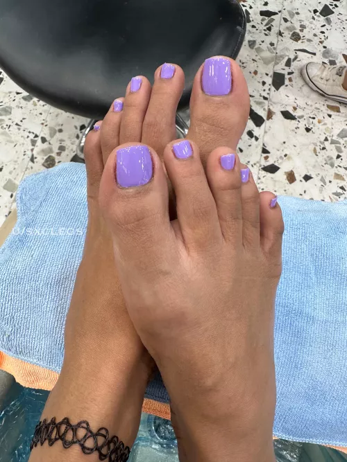 Love this delicate purple