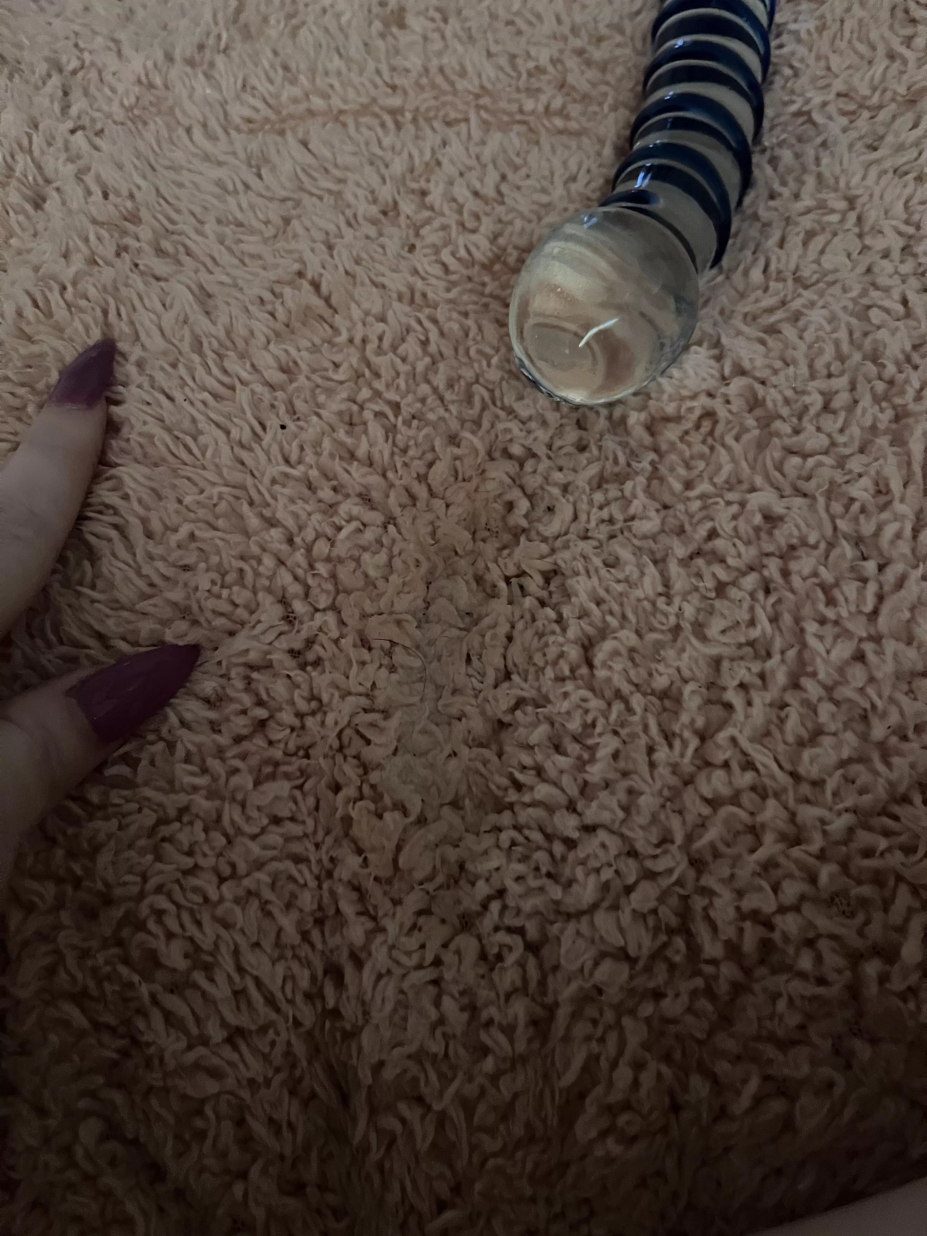 Loved these purple nails