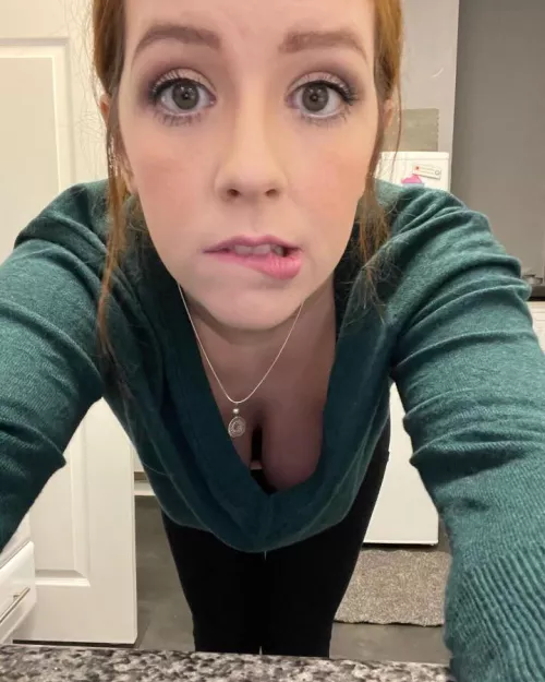 My eyes look so big in this picture! [F] 💕