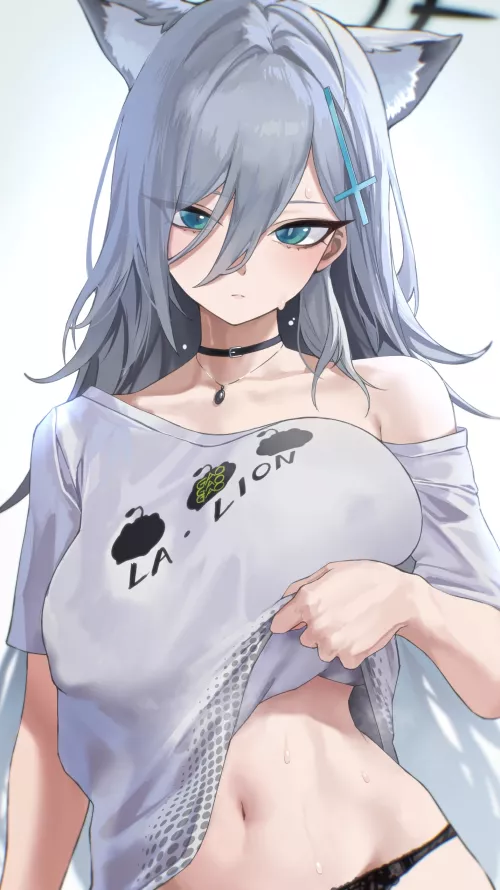No bra Shiroko [Blue Archive]