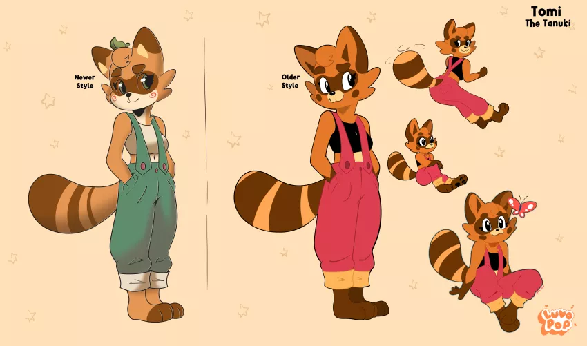 Should I redesign this OC? :< (by Luvopop)