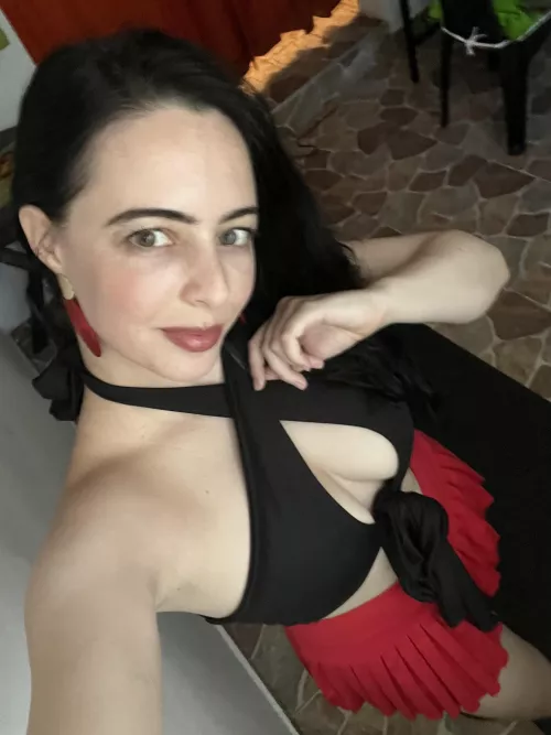 Was this outfit too sexy for dance class?