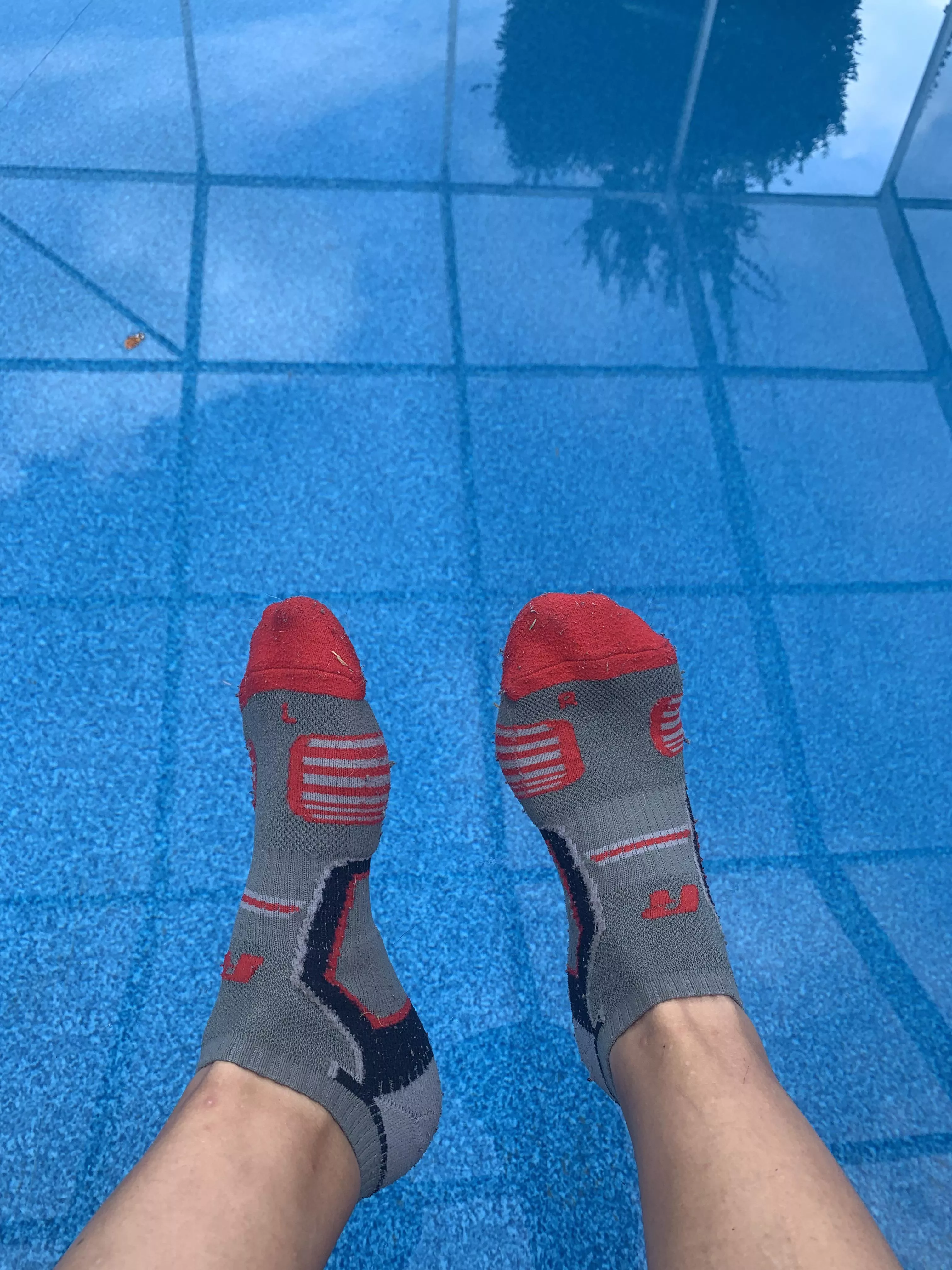 Who wants to slide their cock inside my dirty work socks?:) [selling] [F]