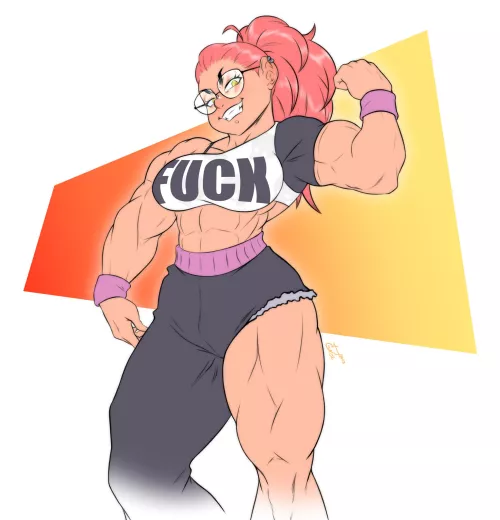 Yelena with the muscle soul installed (@GaGe_199X)