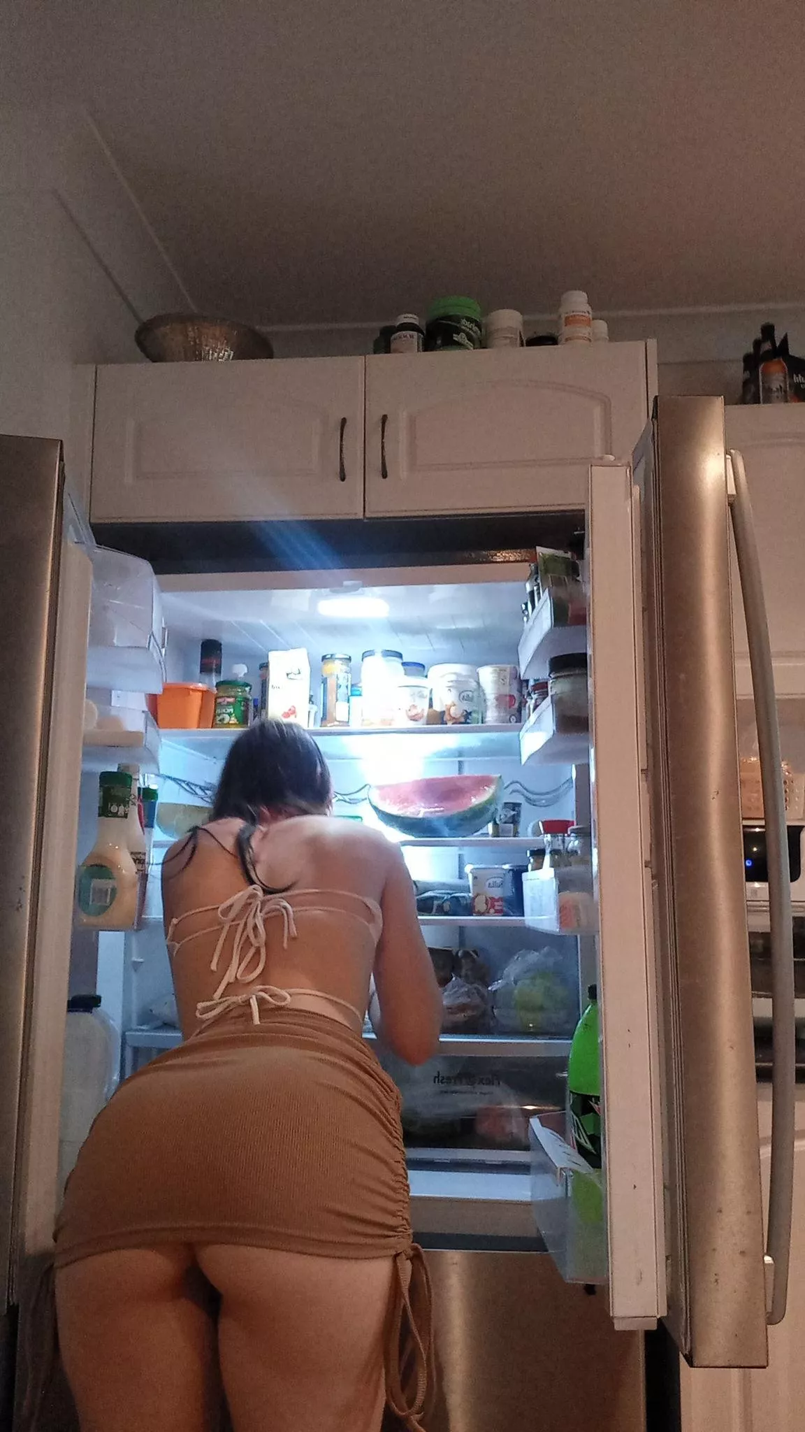 You better not look when I raid the fridge at night