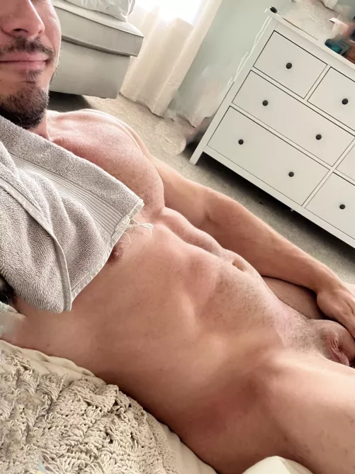 Anyone want to help me dry off?