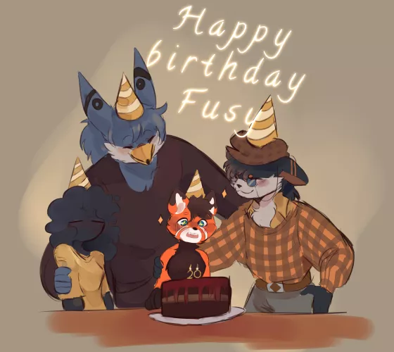 Birthday gift for a great client of mine (art by me)