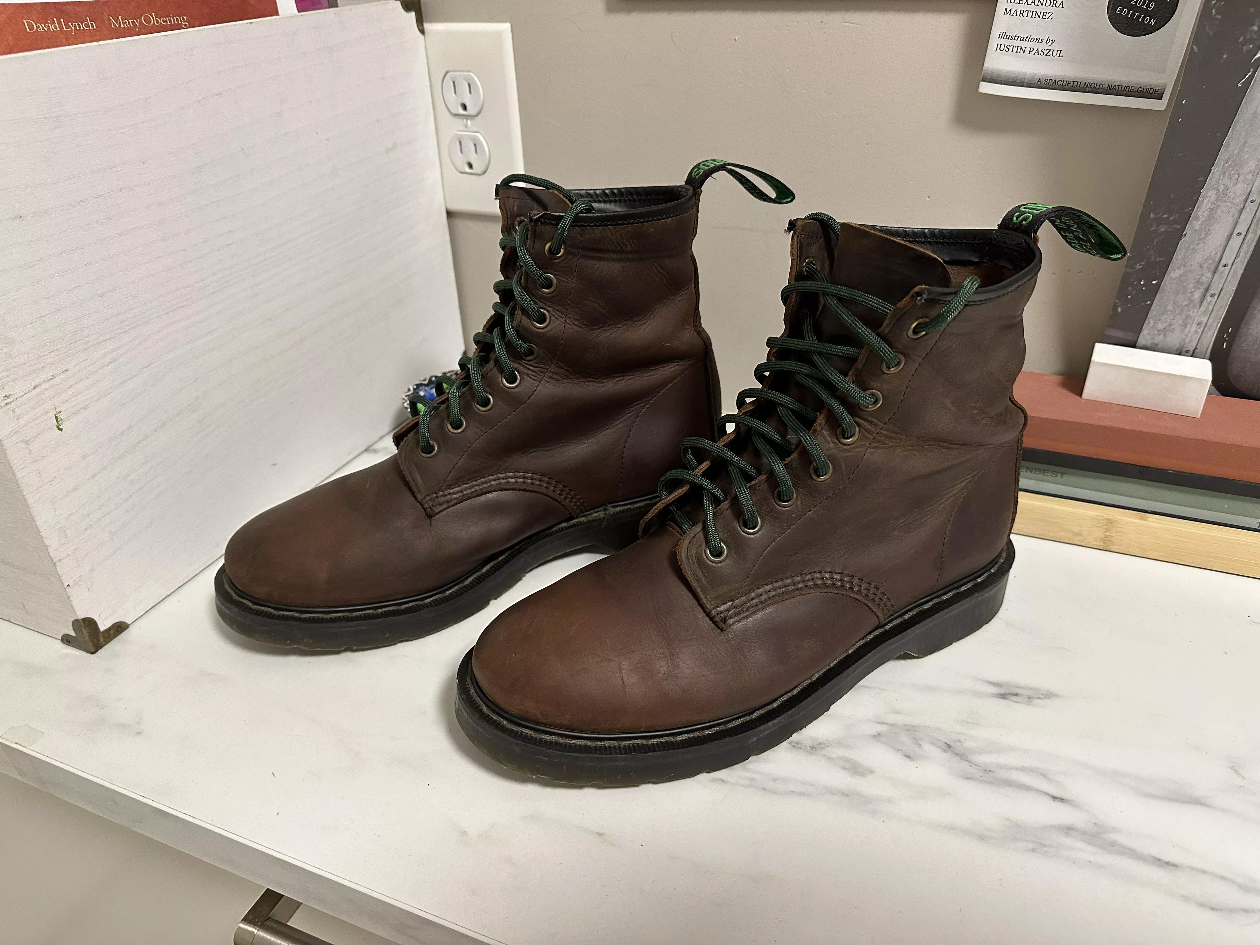 Gave my solovairs a good cleaning and conditioning