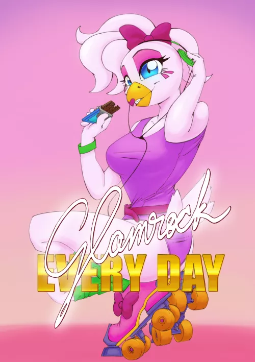 Glamrock every day (art by me)