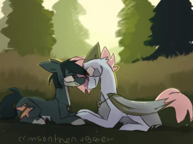 i love drawing my bois heheh [art by me]