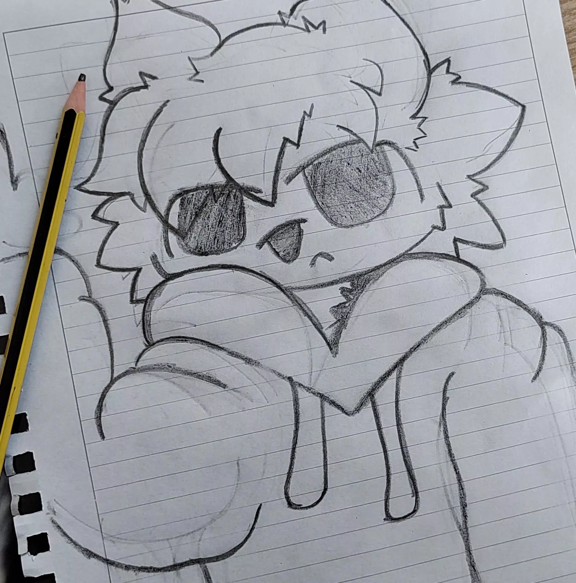 I really don't know how i can draw so good in paper but not in digital 😵‍💫