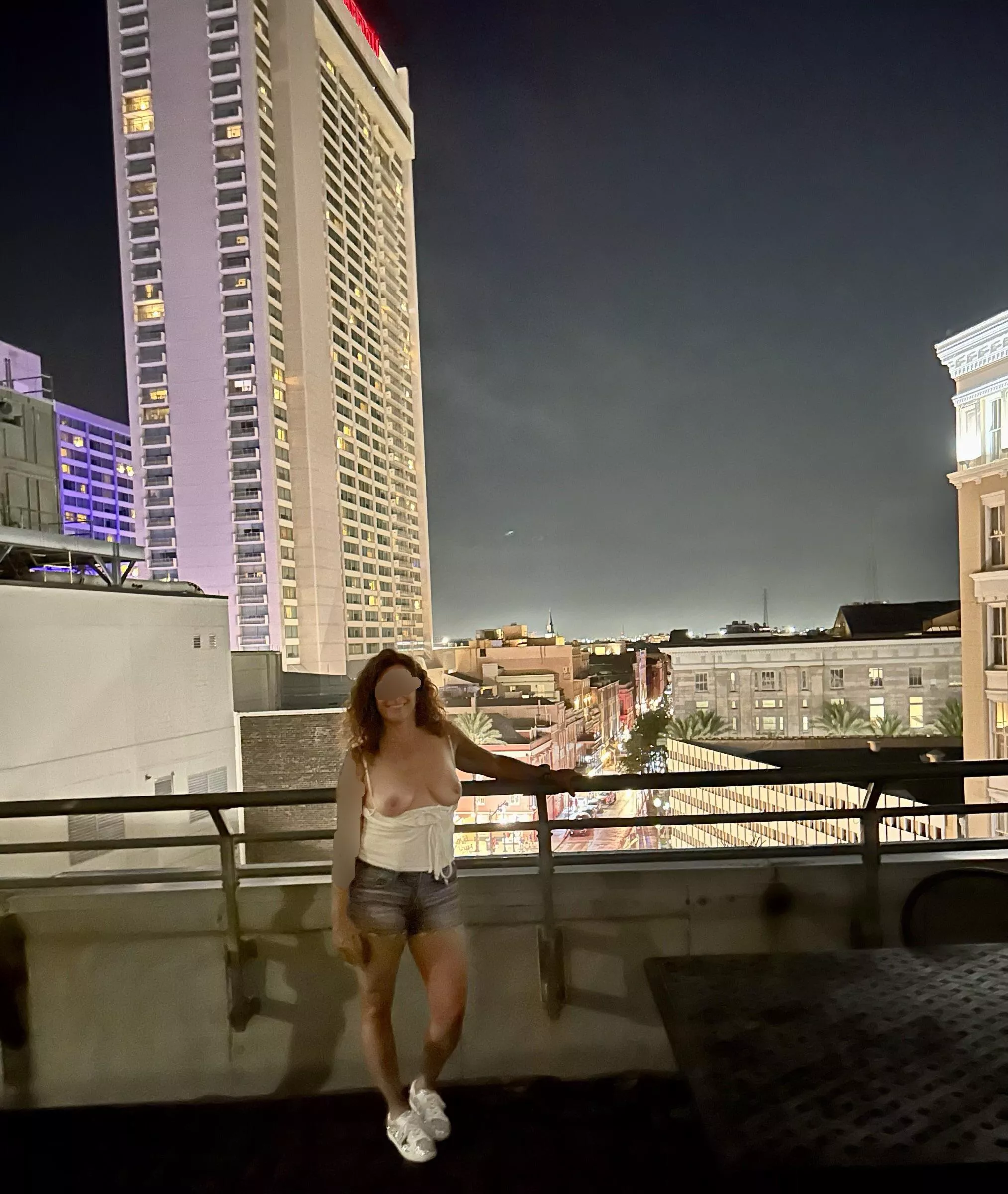 New Orleans shenanigans with Annie (wife, 54)...