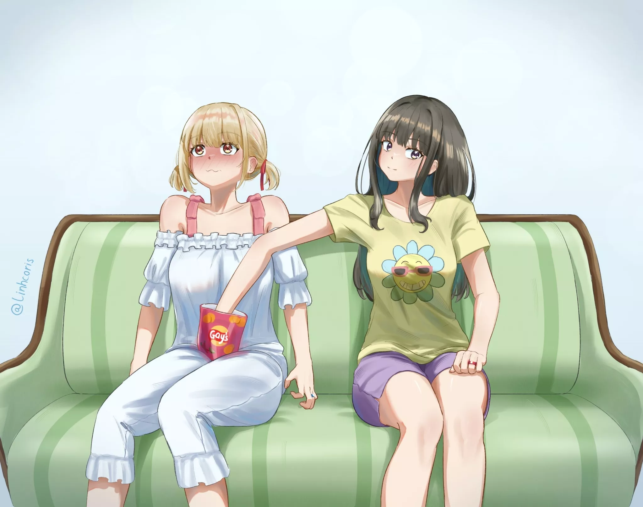 Reaching for the last chips (By Linh) [Lycoris Recoil]