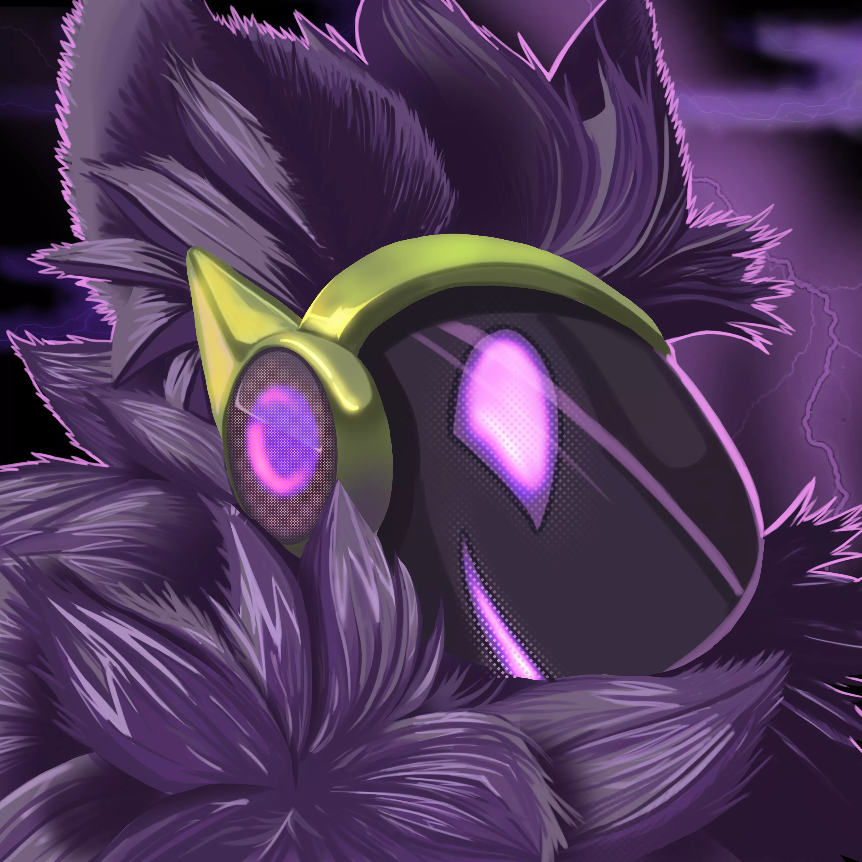 the purple proto, thinking about opening commissions for a series of icons, what do you think ? art by: me