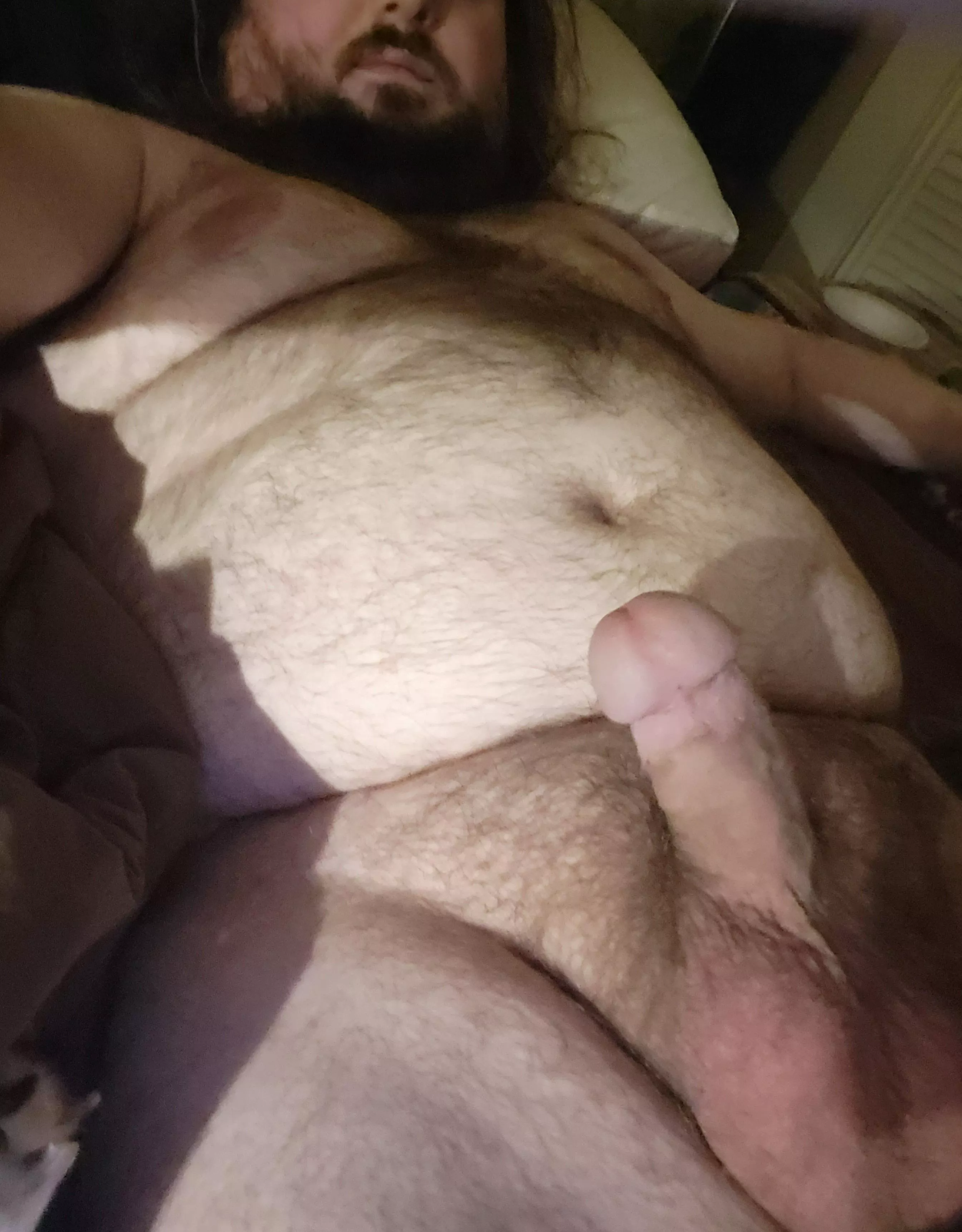 This chubby cock would look better in your mouth.
