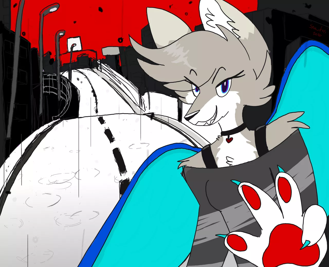 Wake up, get up, get out there - art by me