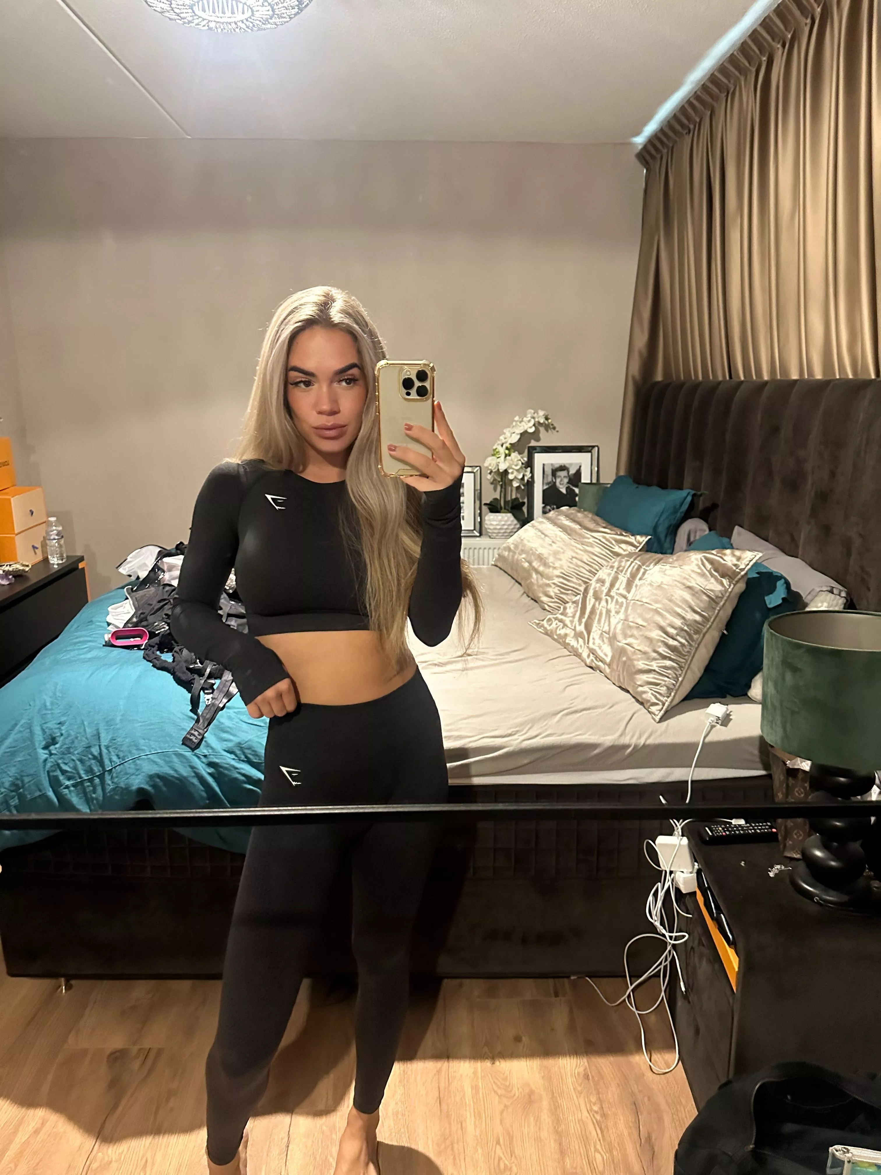 Wanna do some stretching with me?