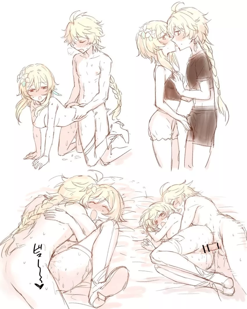 Bro and Sis after family reunion