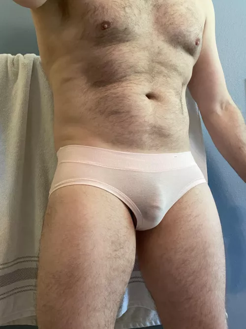 Fresh out of the shower pink
