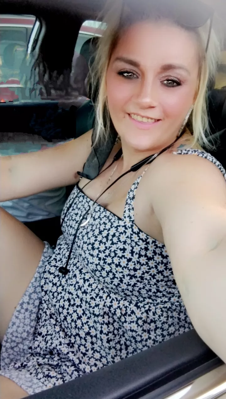 Happy face on a sunny day